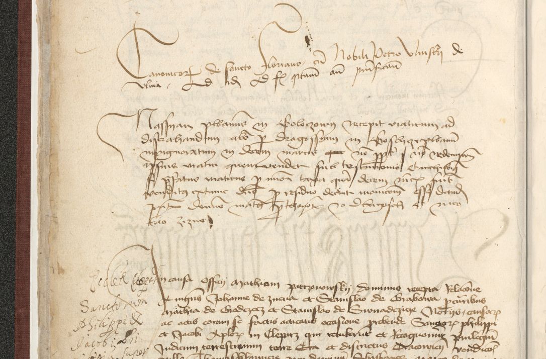 Zdjęcie nr 56 dla obiektu archiwalnego: [Acta actorum officialia coram Raphaele de Skawina]