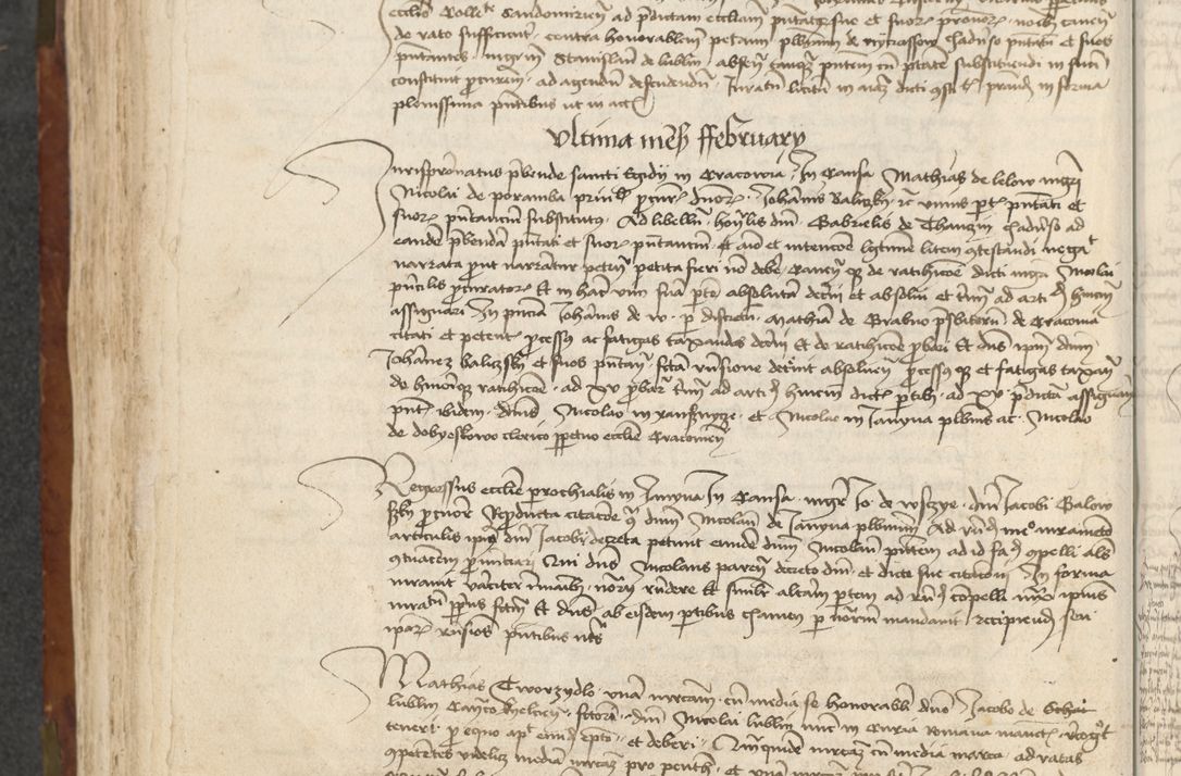 Zdjęcie nr 196 dla obiektu archiwalnego: [Acta actorum vicarialia coram Johanne de Slupcza]