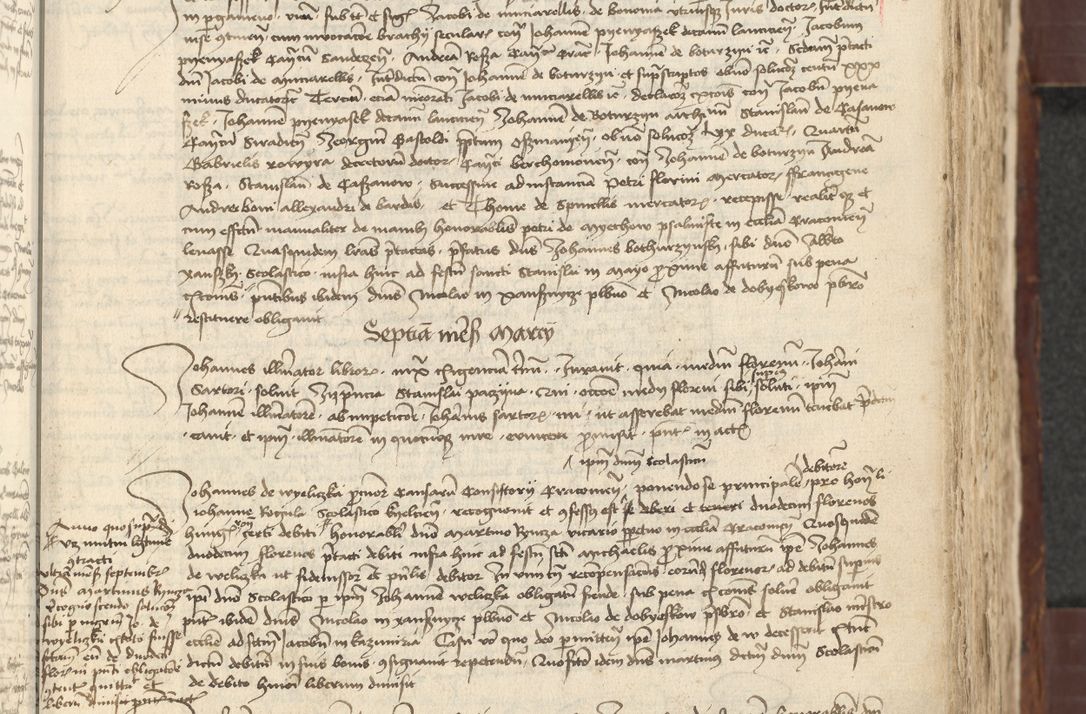 Zdjęcie nr 197 dla obiektu archiwalnego: [Acta actorum vicarialia coram Johanne de Slupcza]