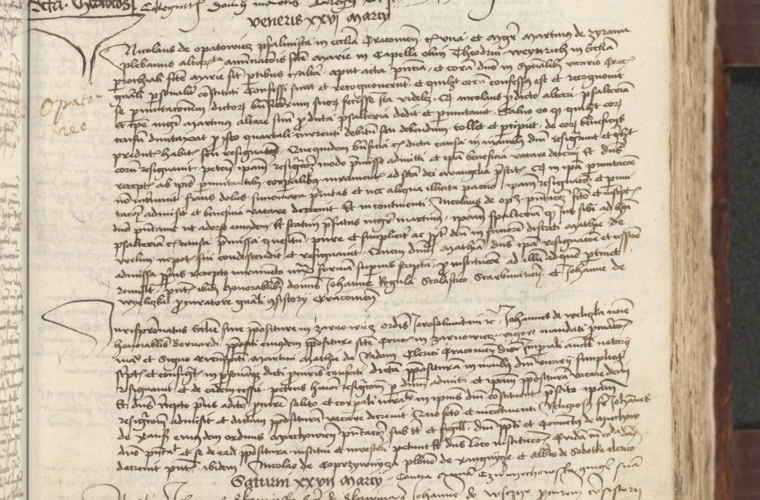 Zdjęcie nr 165 dla obiektu archiwalnego: [Acta actorum vicarialia coram Johanne de Slupcza]