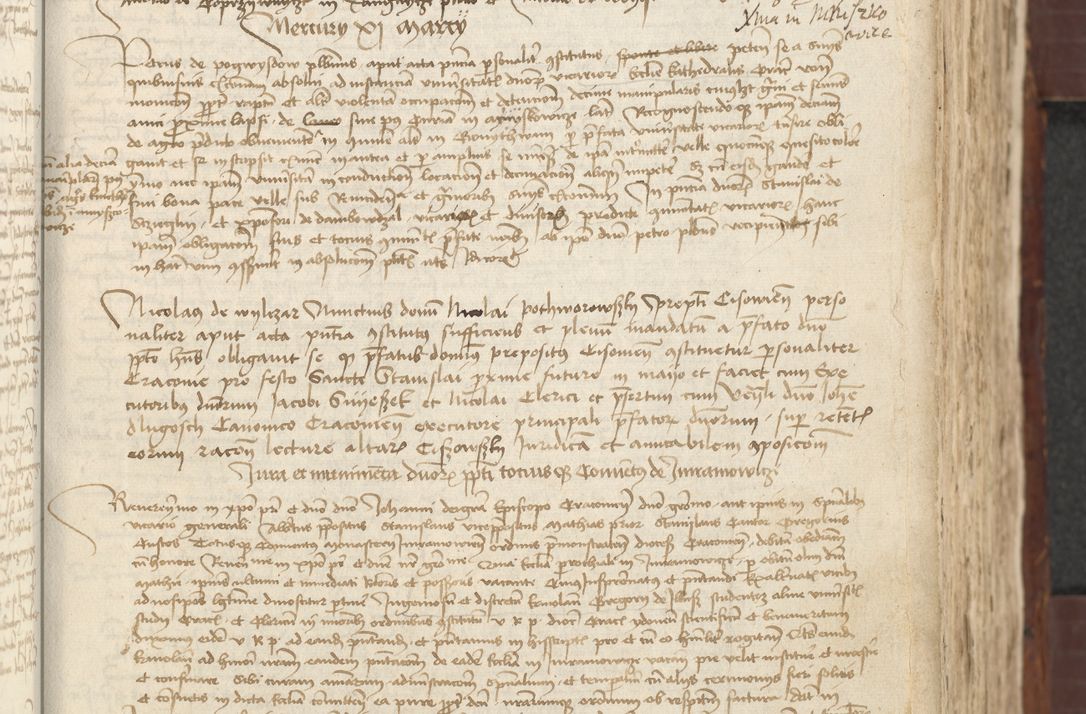 Zdjęcie nr 129 dla obiektu archiwalnego: [Acta actorum vicarialia coram Johanne de Slupcza]