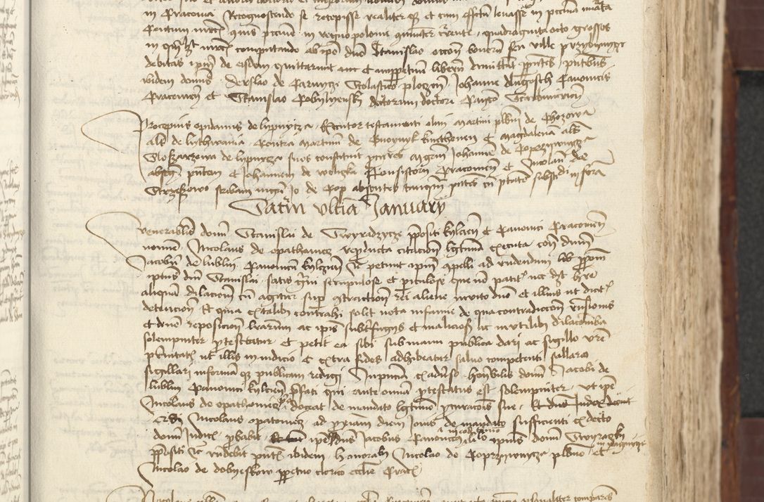 Zdjęcie nr 125 dla obiektu archiwalnego: [Acta actorum vicarialia coram Johanne de Slupcza]