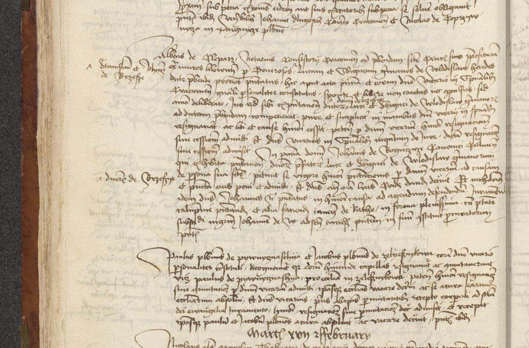 Zdjęcie nr 126 dla obiektu archiwalnego: [Acta actorum vicarialia coram Johanne de Slupcza]