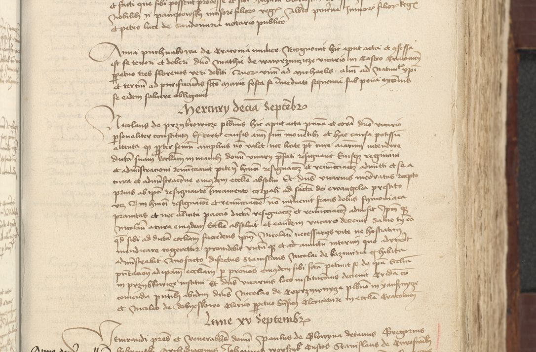 Zdjęcie nr 115 dla obiektu archiwalnego: [Acta actorum vicarialia coram Johanne de Slupcza]