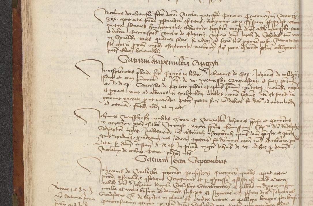 Zdjęcie nr 114 dla obiektu archiwalnego: [Acta actorum vicarialia coram Johanne de Slupcza]