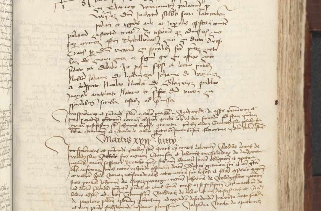 Zdjęcie nr 107 dla obiektu archiwalnego: [Acta actorum vicarialia coram Johanne de Slupcza]