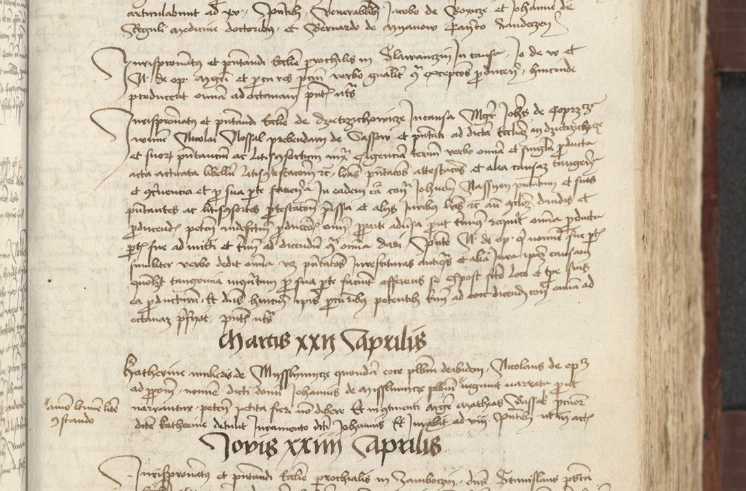 Zdjęcie nr 99 dla obiektu archiwalnego: [Acta actorum vicarialia coram Johanne de Slupcza]