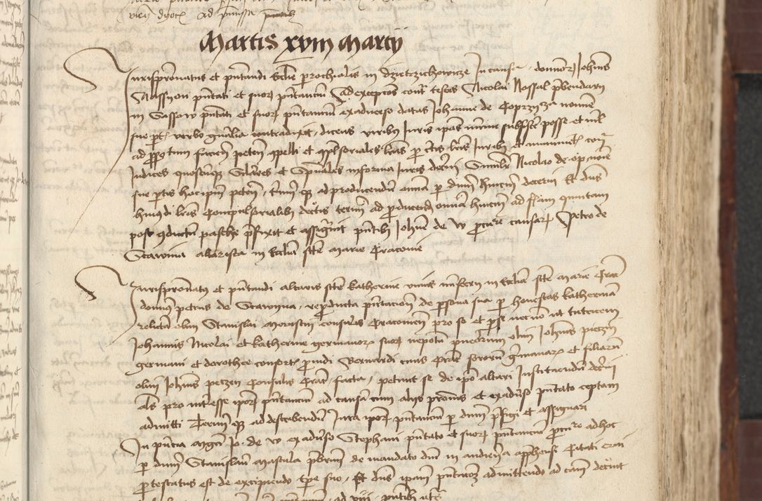 Zdjęcie nr 95 dla obiektu archiwalnego: [Acta actorum vicarialia coram Johanne de Slupcza]