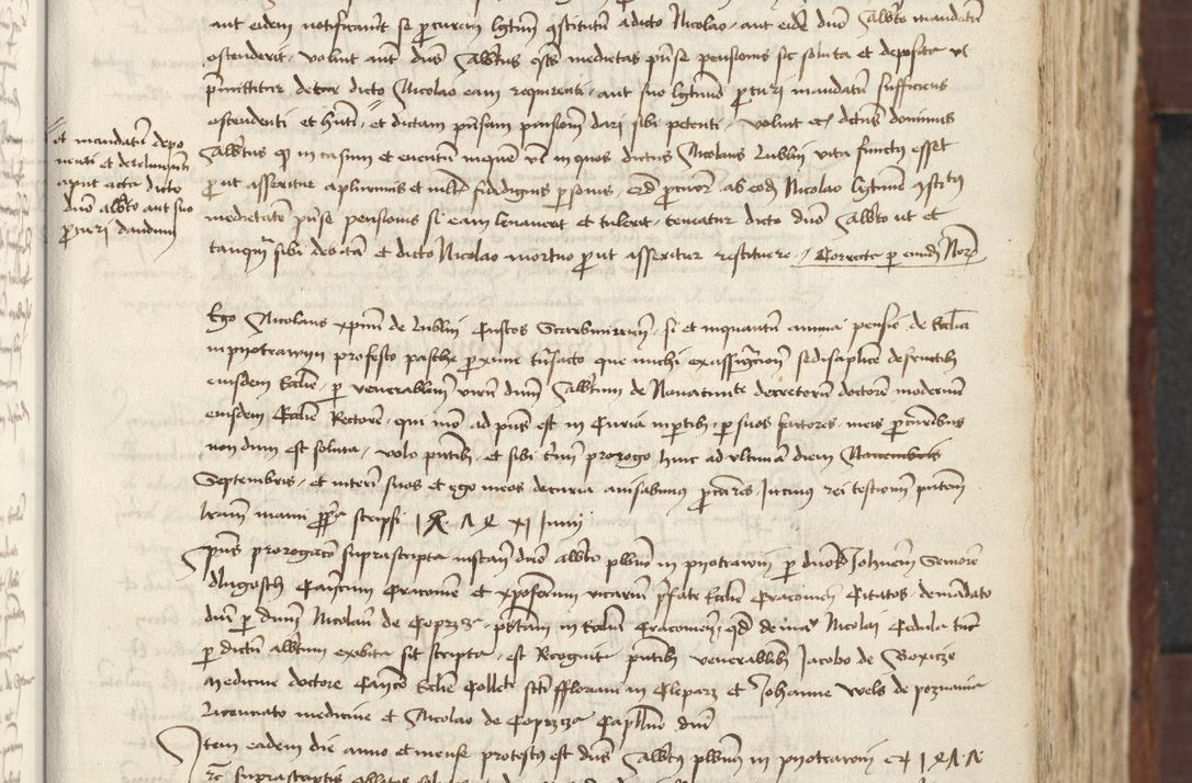 Zdjęcie nr 83 dla obiektu archiwalnego: [Acta actorum vicarialia coram Johanne de Slupcza]