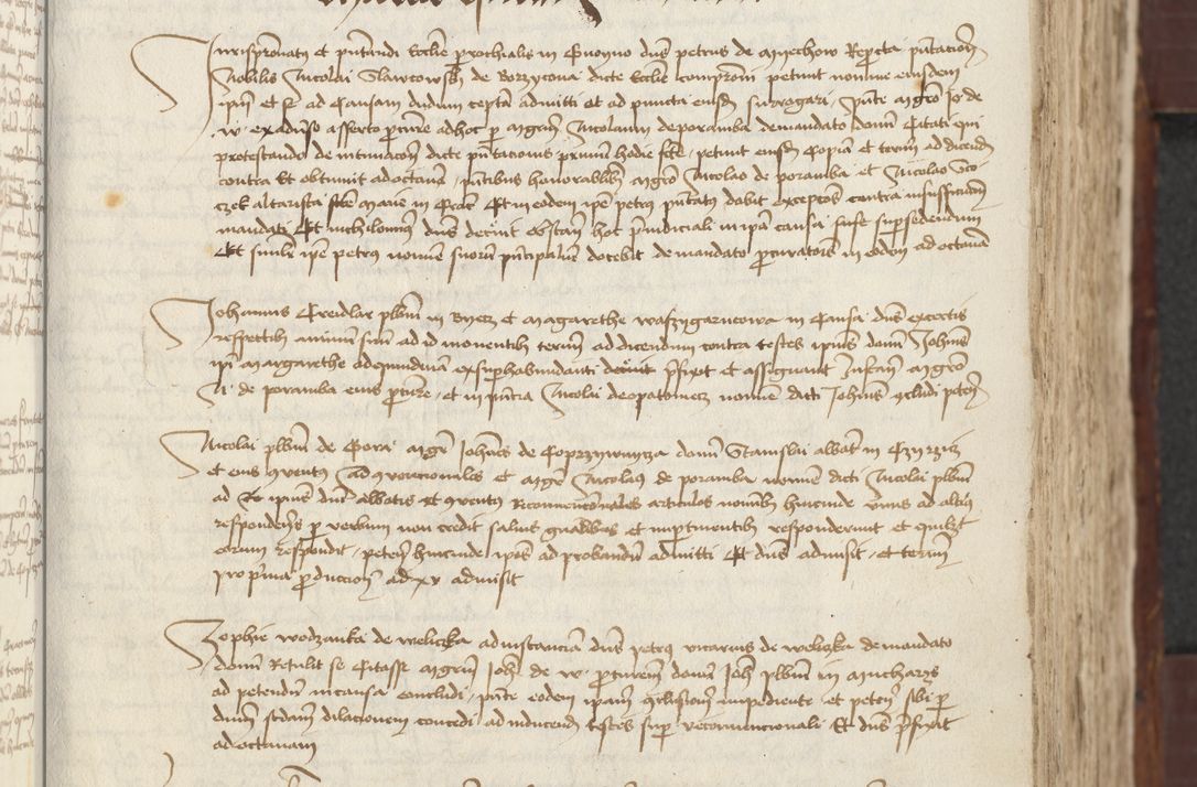 Zdjęcie nr 73 dla obiektu archiwalnego: [Acta actorum vicarialia coram Johanne de Slupcza]