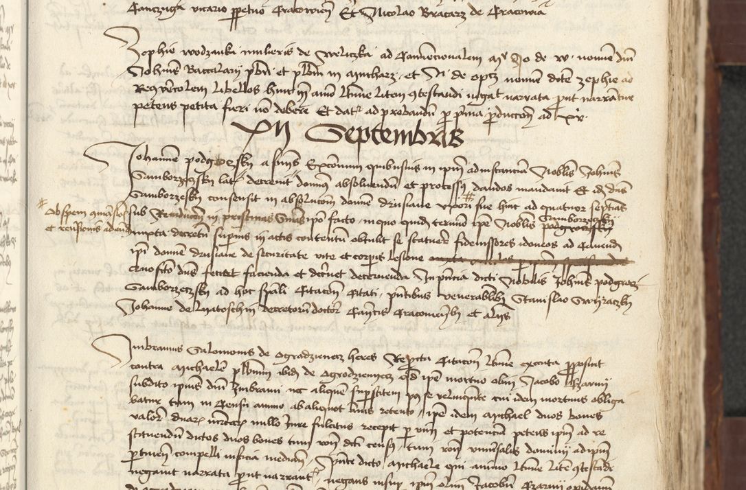 Zdjęcie nr 63 dla obiektu archiwalnego: [Acta actorum vicarialia coram Johanne de Slupcza]