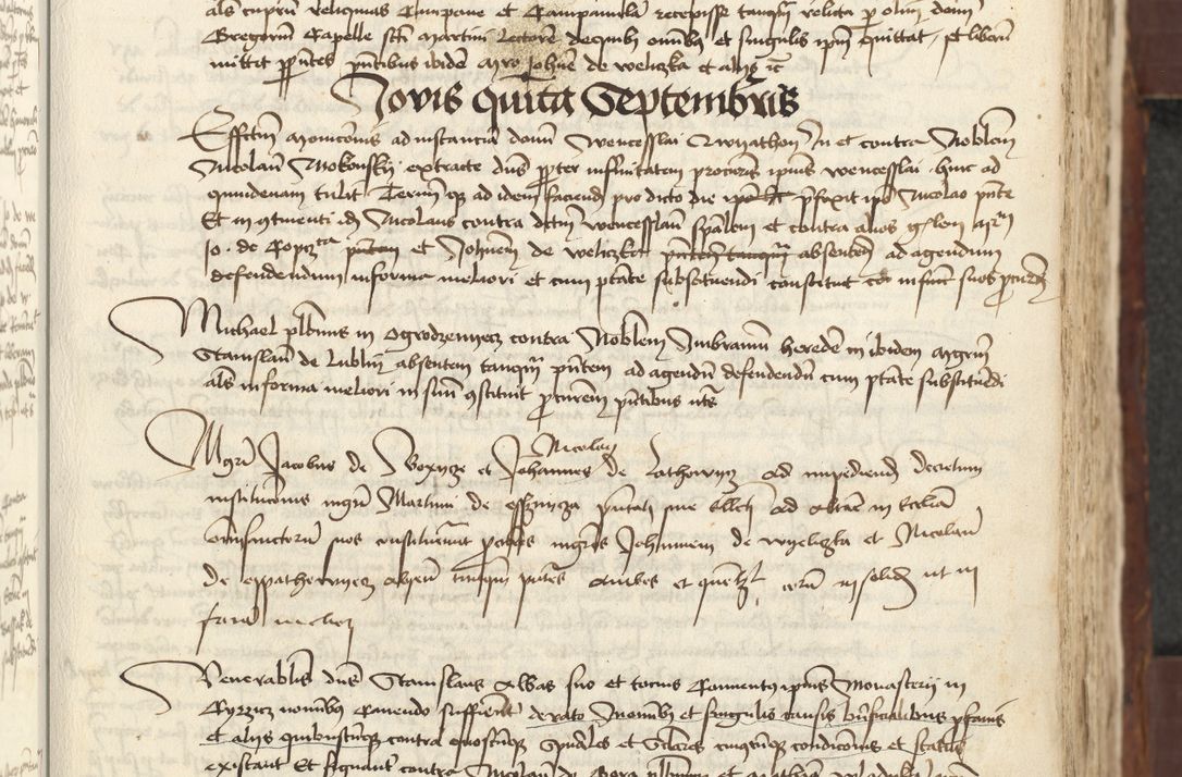 Zdjęcie nr 61 dla obiektu archiwalnego: [Acta actorum vicarialia coram Johanne de Slupcza]