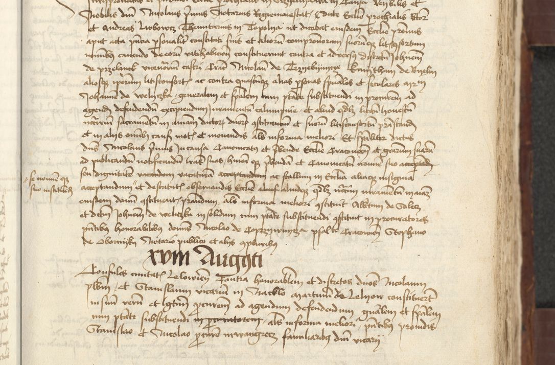 Zdjęcie nr 57 dla obiektu archiwalnego: [Acta actorum vicarialia coram Johanne de Slupcza]