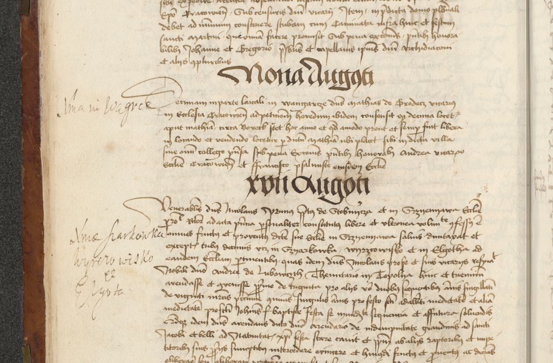 Zdjęcie nr 56 dla obiektu archiwalnego: [Acta actorum vicarialia coram Johanne de Slupcza]