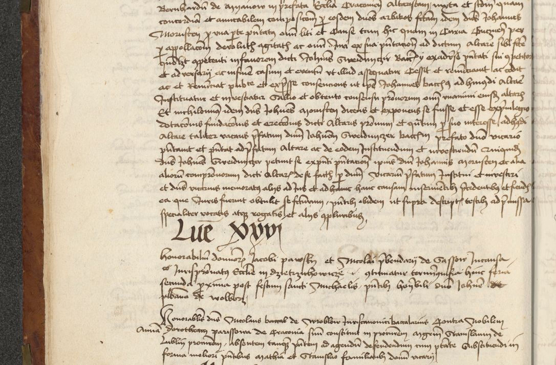 Zdjęcie nr 58 dla obiektu archiwalnego: [Acta actorum vicarialia coram Johanne de Slupcza]