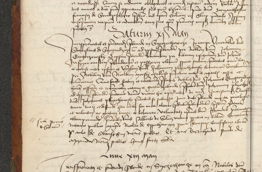 Zdjęcie nr 36 dla obiektu archiwalnego: [Acta actorum vicarialia coram Johanne de Slupcza]