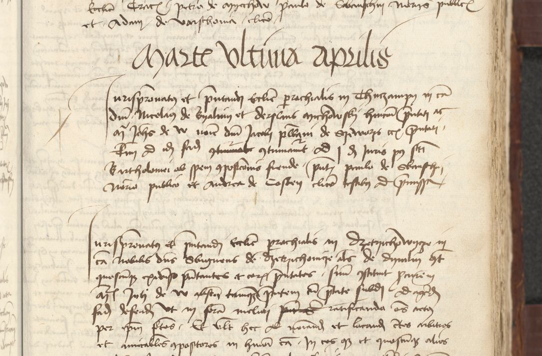 Zdjęcie nr 33 dla obiektu archiwalnego: [Acta actorum vicarialia coram Johanne de Slupcza]