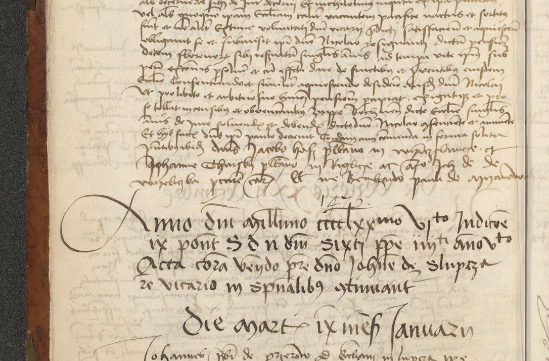 Zdjęcie nr 18 dla obiektu archiwalnego: [Acta actorum vicarialia coram Johanne de Slupcza]