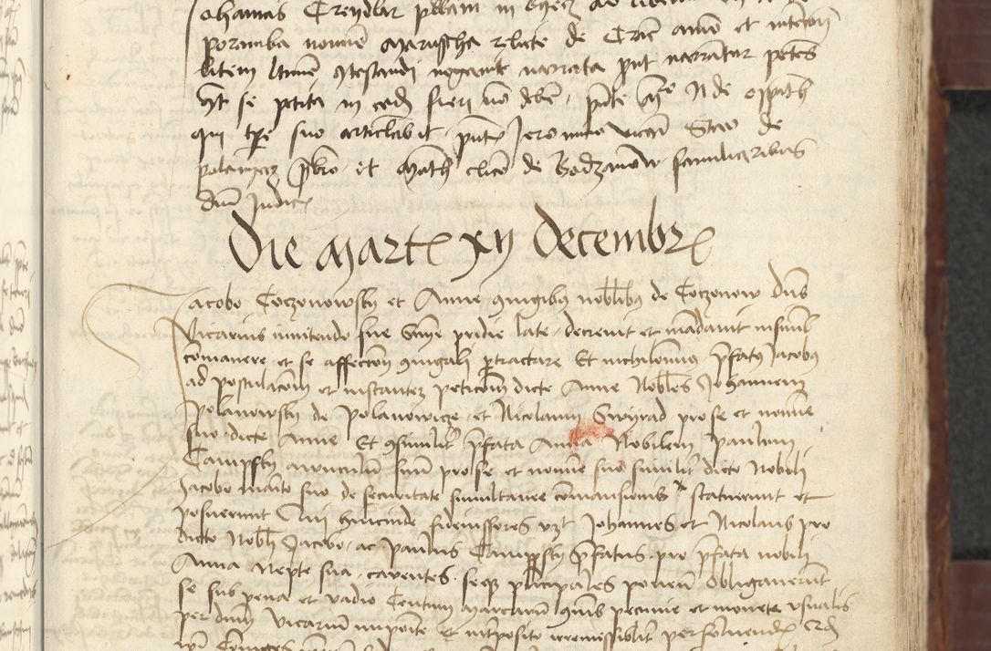 Zdjęcie nr 15 dla obiektu archiwalnego: [Acta actorum vicarialia coram Johanne de Slupcza]