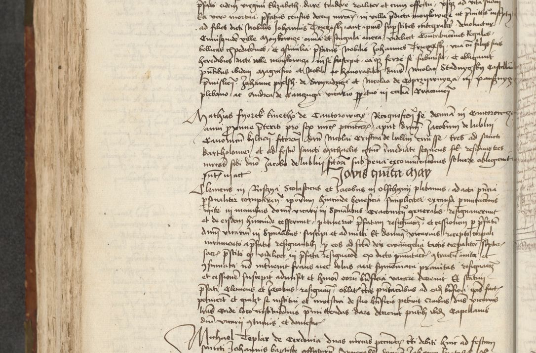 Zdjęcie nr 402 dla obiektu archiwalnego: [Acta actorum vicarialia coram Johanne de Slupcza]