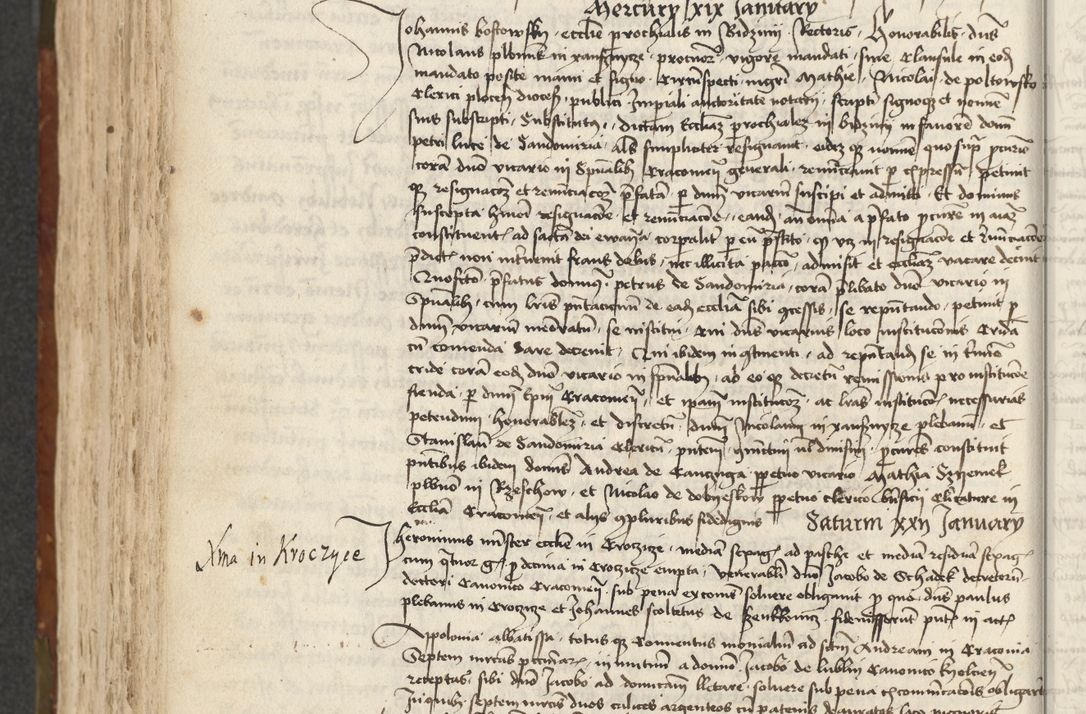 Zdjęcie nr 390 dla obiektu archiwalnego: [Acta actorum vicarialia coram Johanne de Slupcza]