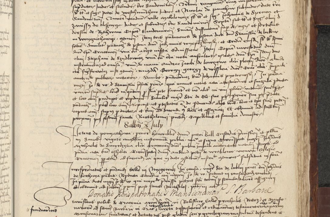 Zdjęcie nr 371 dla obiektu archiwalnego: [Acta actorum vicarialia coram Johanne de Slupcza]