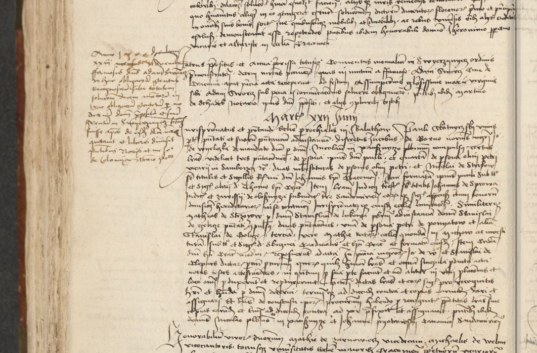 Zdjęcie nr 370 dla obiektu archiwalnego: [Acta actorum vicarialia coram Johanne de Slupcza]