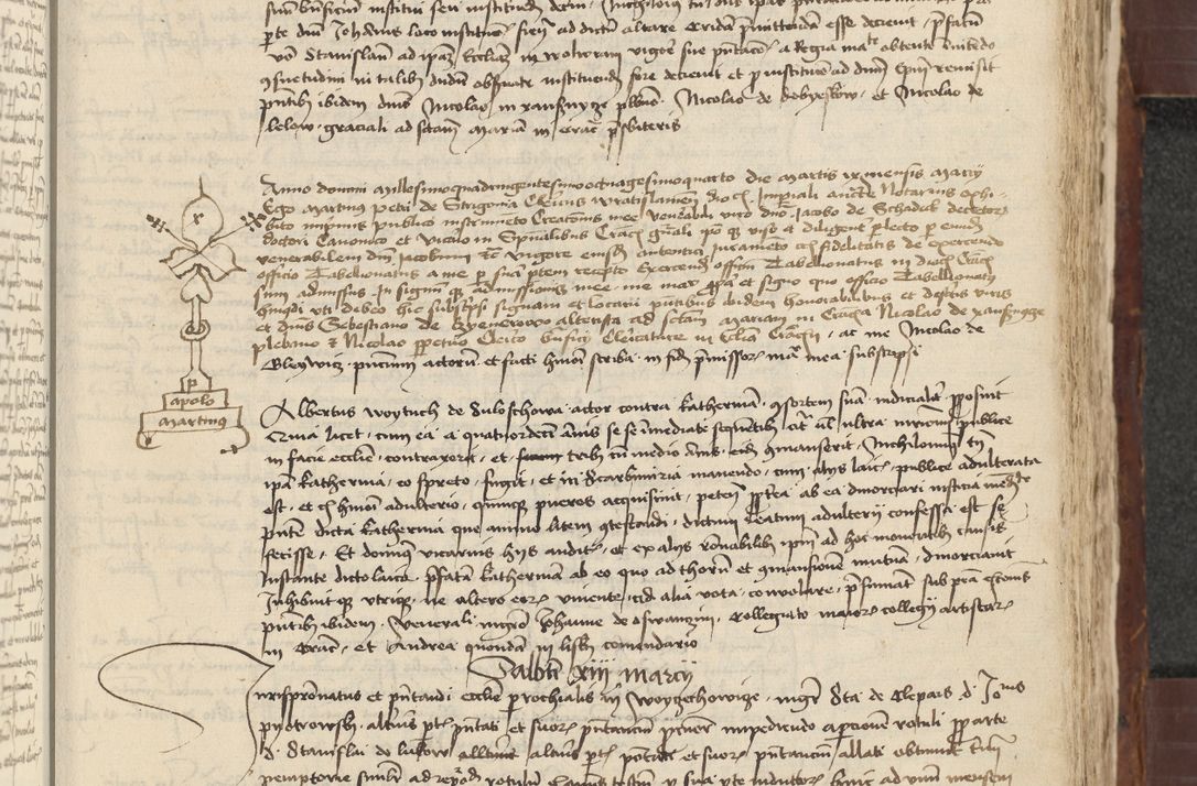 Zdjęcie nr 363 dla obiektu archiwalnego: [Acta actorum vicarialia coram Johanne de Slupcza]