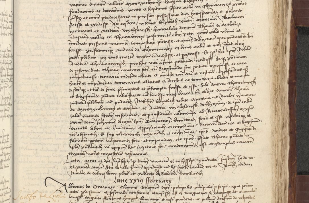 Zdjęcie nr 361 dla obiektu archiwalnego: [Acta actorum vicarialia coram Johanne de Slupcza]