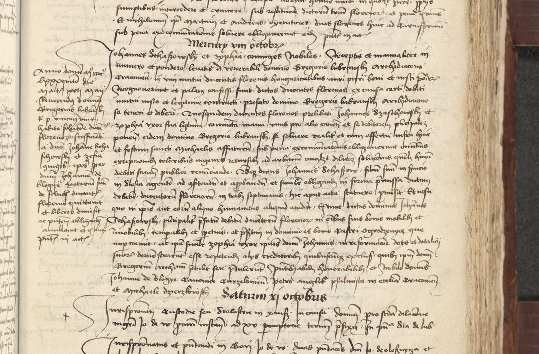 Zdjęcie nr 349 dla obiektu archiwalnego: [Acta actorum vicarialia coram Johanne de Slupcza]