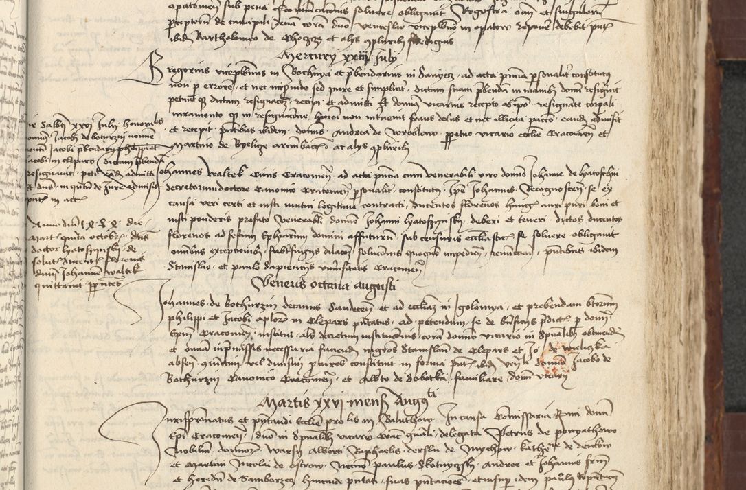 Zdjęcie nr 343 dla obiektu archiwalnego: [Acta actorum vicarialia coram Johanne de Slupcza]