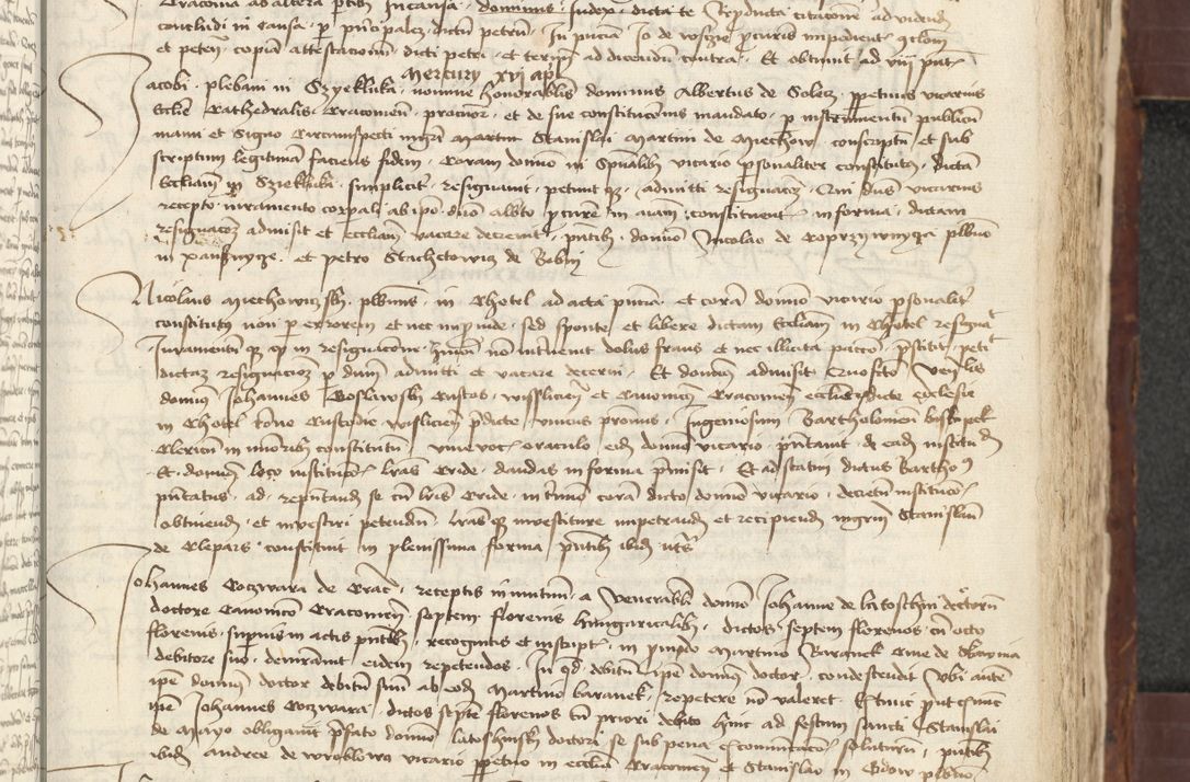 Zdjęcie nr 335 dla obiektu archiwalnego: [Acta actorum vicarialia coram Johanne de Slupcza]