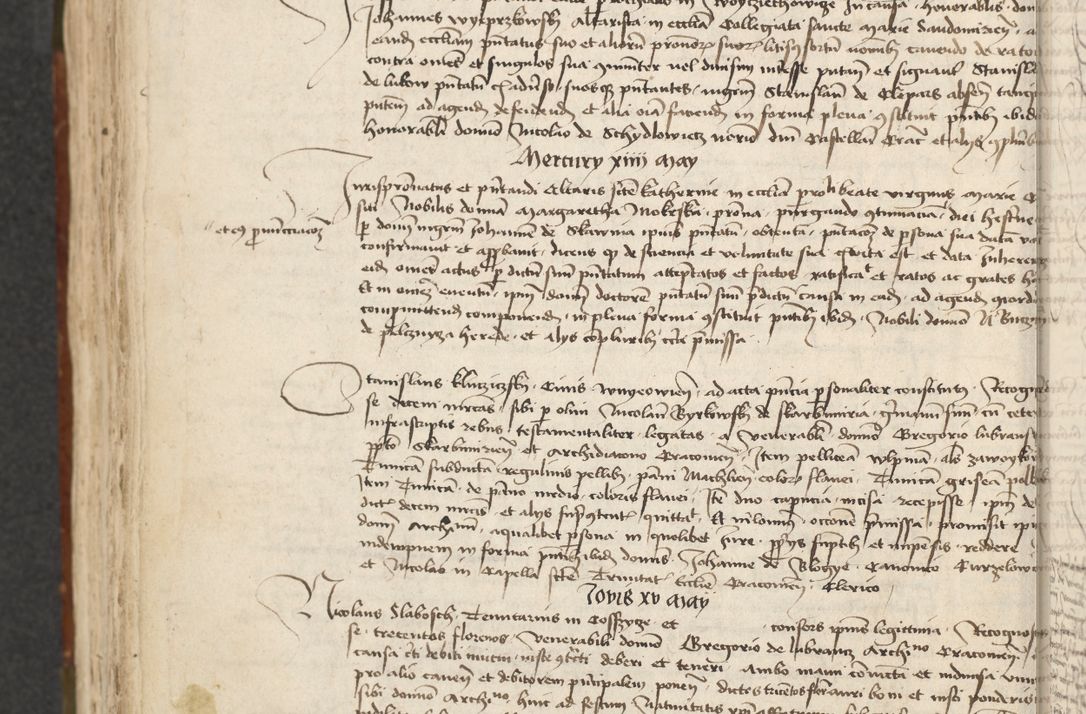 Zdjęcie nr 338 dla obiektu archiwalnego: [Acta actorum vicarialia coram Johanne de Slupcza]