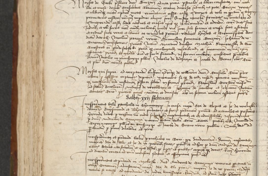 Zdjęcie nr 328 dla obiektu archiwalnego: [Acta actorum vicarialia coram Johanne de Slupcza]