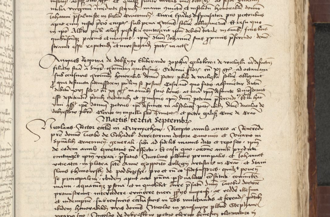 Zdjęcie nr 315 dla obiektu archiwalnego: [Acta actorum vicarialia coram Johanne de Slupcza]