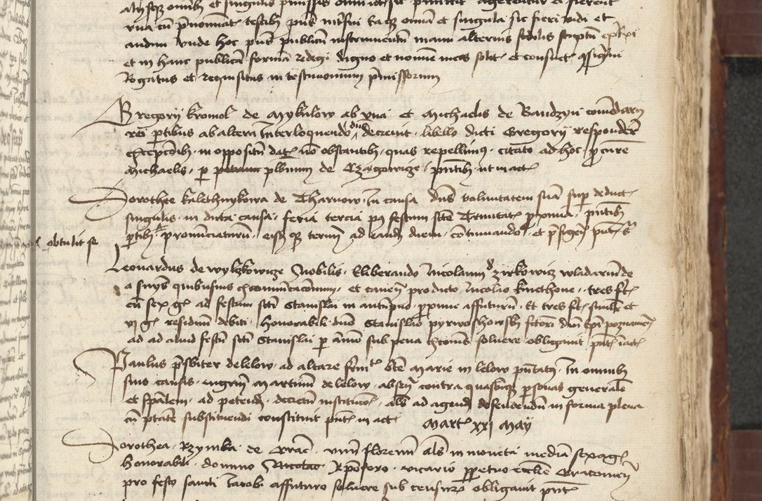 Zdjęcie nr 307 dla obiektu archiwalnego: [Acta actorum vicarialia coram Johanne de Slupcza]