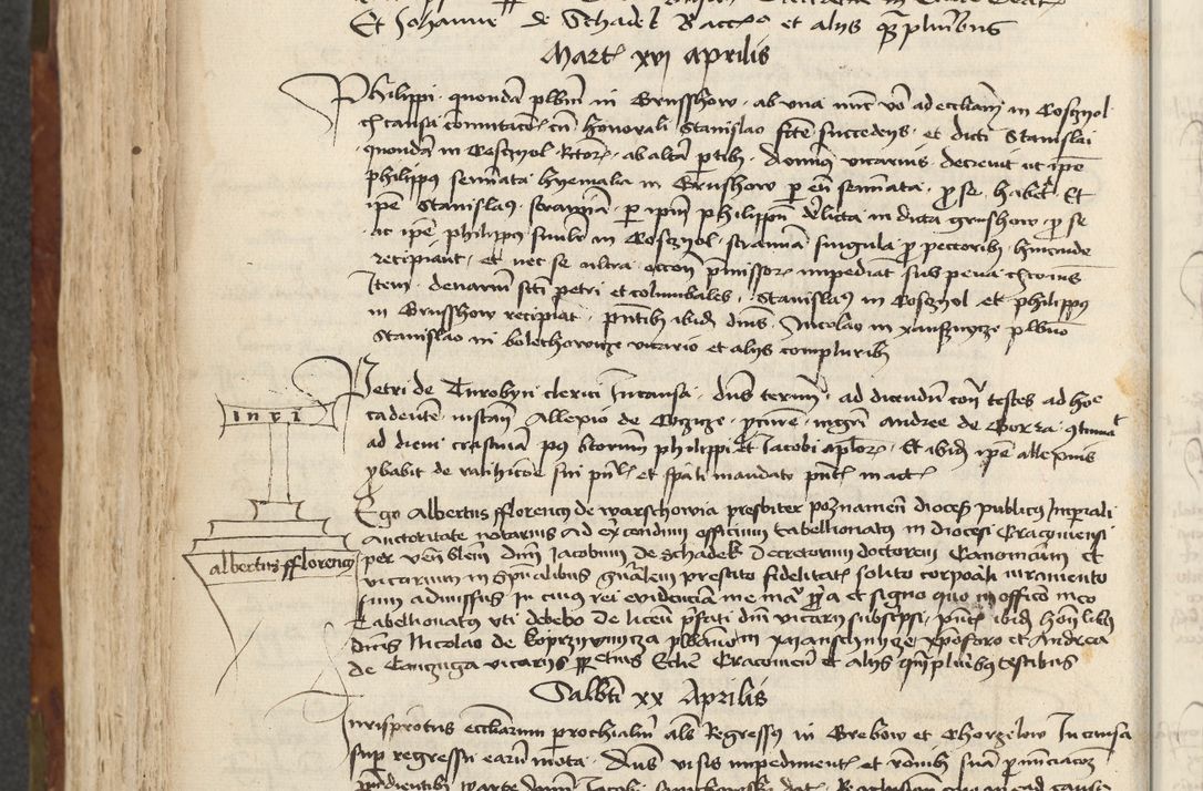 Zdjęcie nr 300 dla obiektu archiwalnego: [Acta actorum vicarialia coram Johanne de Slupcza]