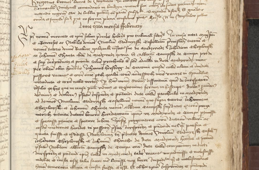 Zdjęcie nr 291 dla obiektu archiwalnego: [Acta actorum vicarialia coram Johanne de Slupcza]