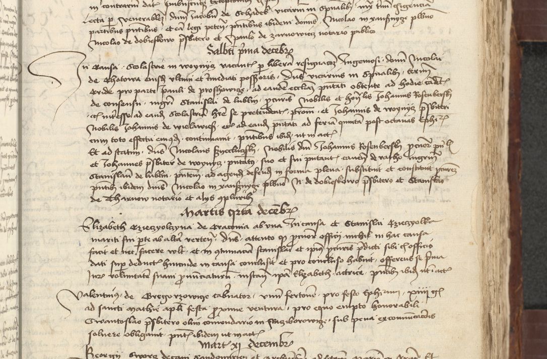 Zdjęcie nr 285 dla obiektu archiwalnego: [Acta actorum vicarialia coram Johanne de Slupcza]