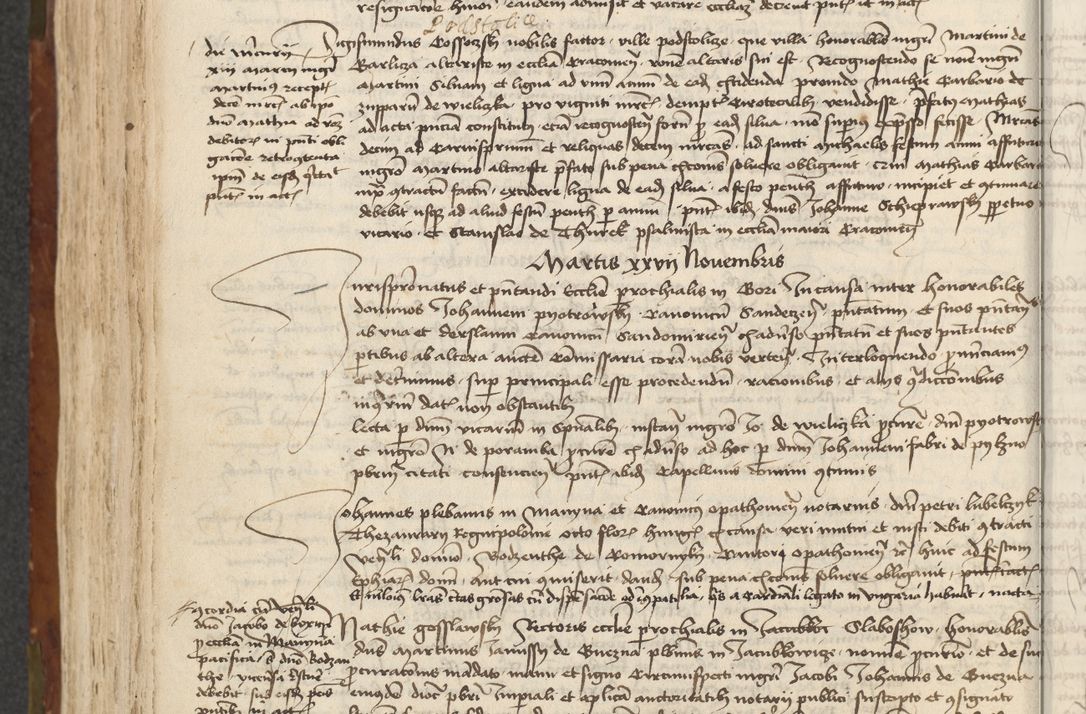 Zdjęcie nr 284 dla obiektu archiwalnego: [Acta actorum vicarialia coram Johanne de Slupcza]