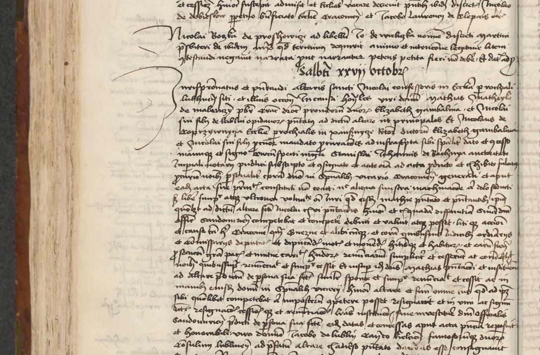 Zdjęcie nr 280 dla obiektu archiwalnego: [Acta actorum vicarialia coram Johanne de Slupcza]