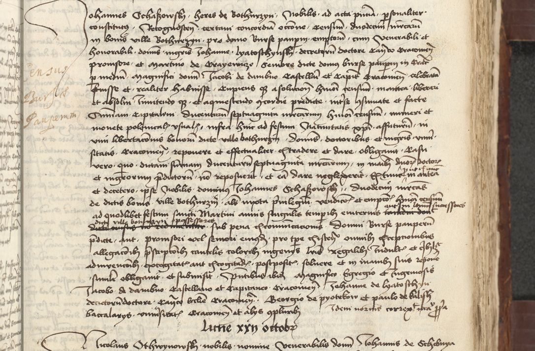 Zdjęcie nr 279 dla obiektu archiwalnego: [Acta actorum vicarialia coram Johanne de Slupcza]