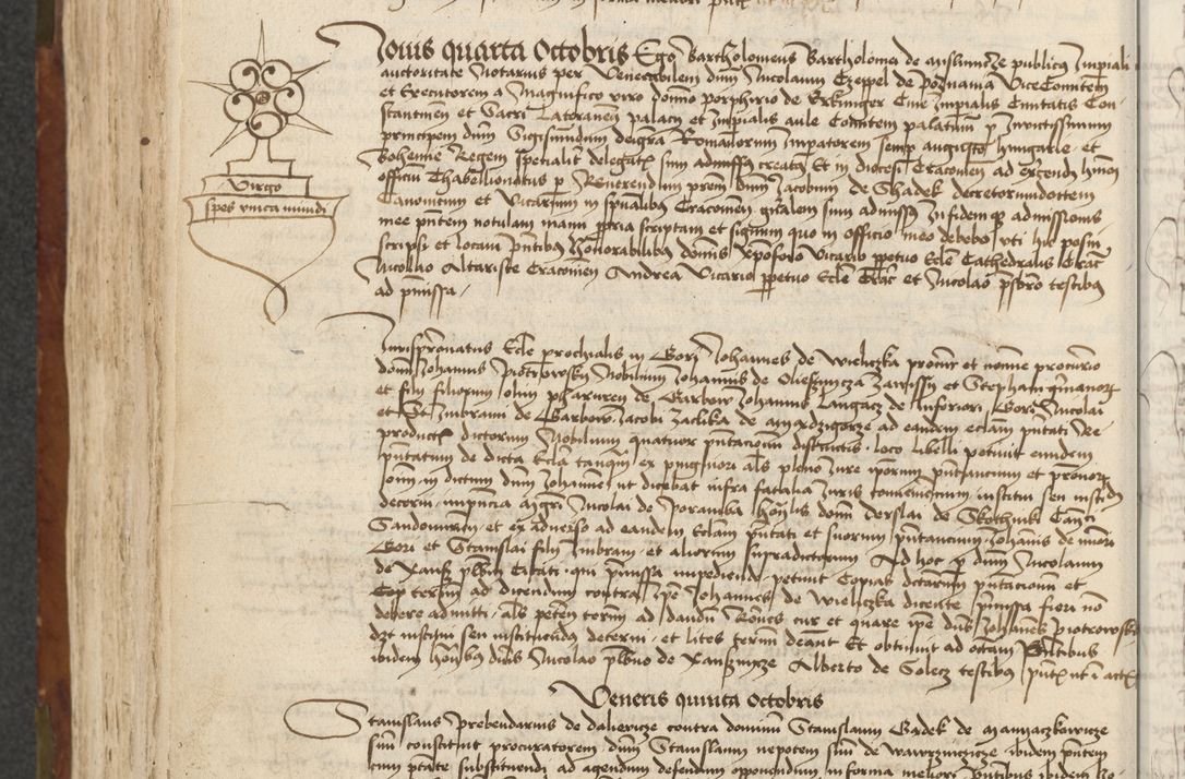 Zdjęcie nr 276 dla obiektu archiwalnego: [Acta actorum vicarialia coram Johanne de Slupcza]