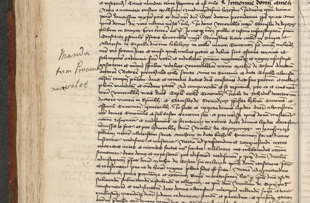 Zdjęcie nr 270 dla obiektu archiwalnego: [Acta actorum vicarialia coram Johanne de Slupcza]