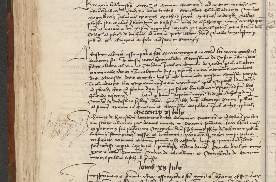 Zdjęcie nr 264 dla obiektu archiwalnego: [Acta actorum vicarialia coram Johanne de Slupcza]