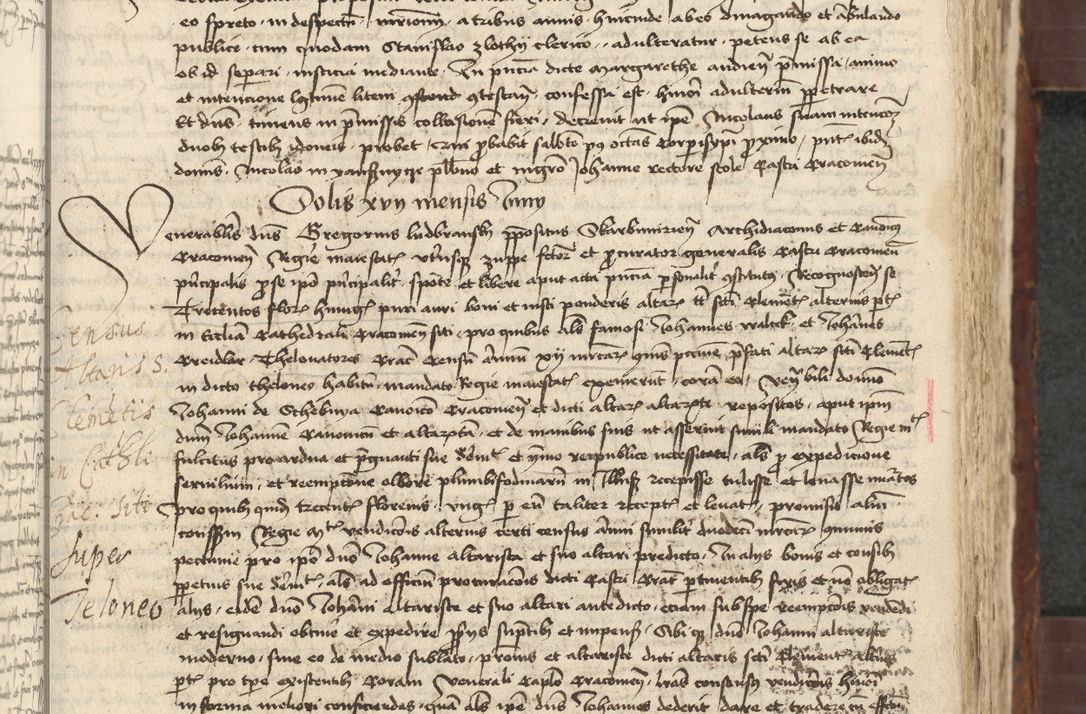 Zdjęcie nr 259 dla obiektu archiwalnego: [Acta actorum vicarialia coram Johanne de Slupcza]