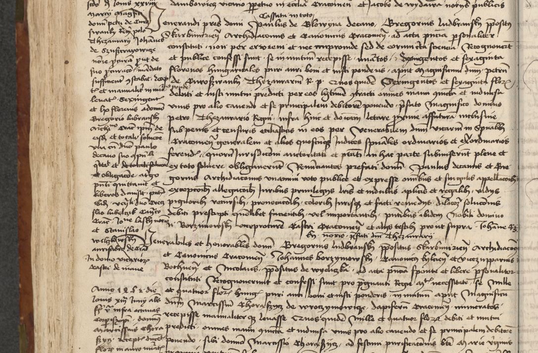 Zdjęcie nr 260 dla obiektu archiwalnego: [Acta actorum vicarialia coram Johanne de Slupcza]