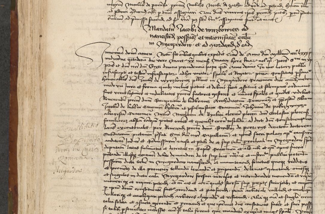 Zdjęcie nr 258 dla obiektu archiwalnego: [Acta actorum vicarialia coram Johanne de Slupcza]