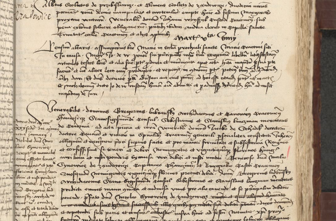 Zdjęcie nr 257 dla obiektu archiwalnego: [Acta actorum vicarialia coram Johanne de Slupcza]