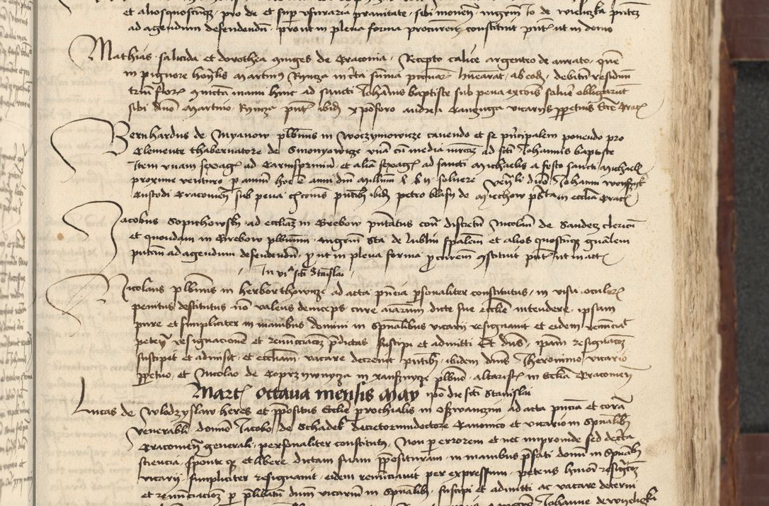 Zdjęcie nr 251 dla obiektu archiwalnego: [Acta actorum vicarialia coram Johanne de Slupcza]